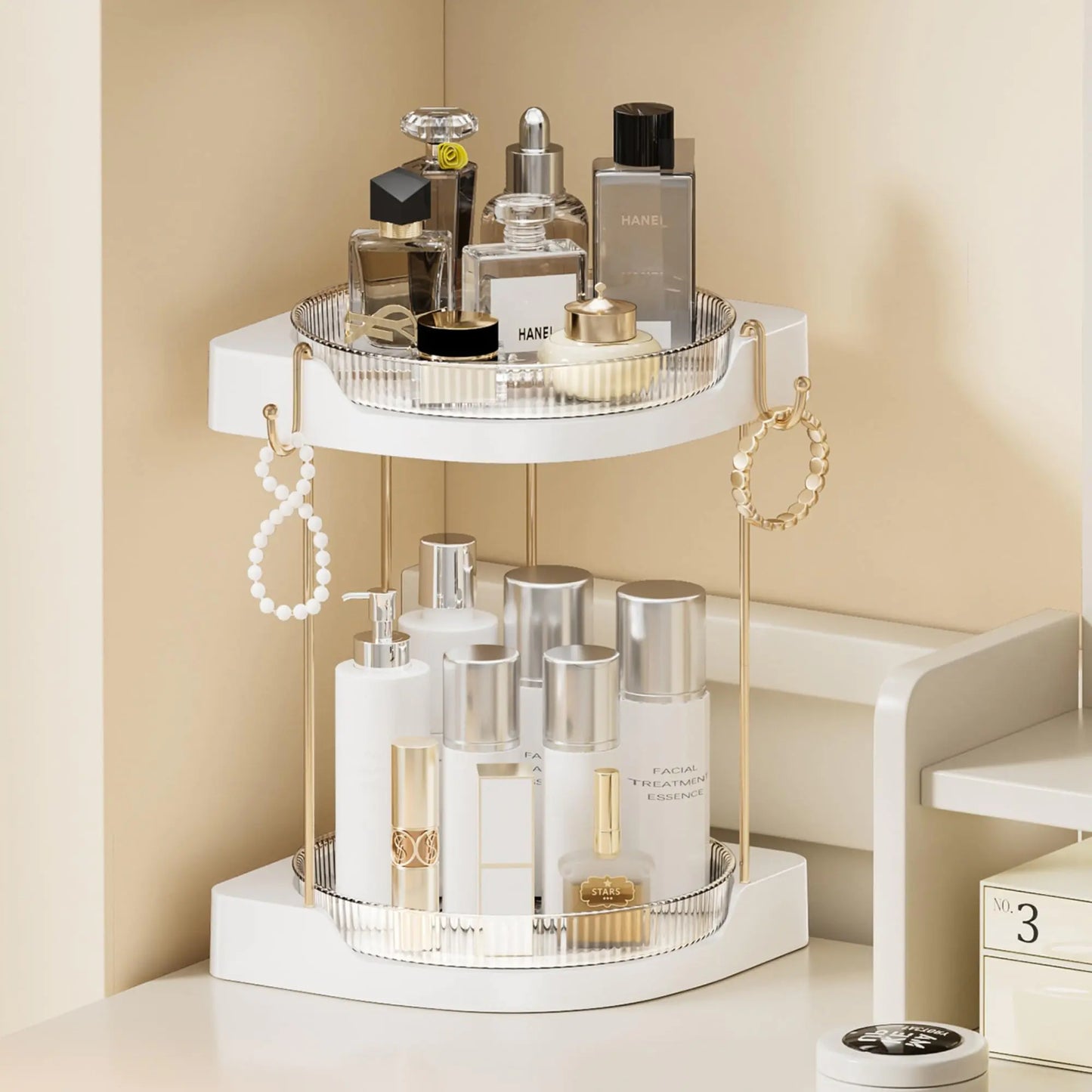 DOADW Bathroom Countertop Organizer - 2 Tier