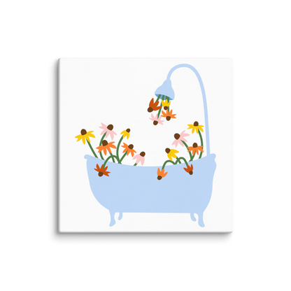 Flower Tub Canvas