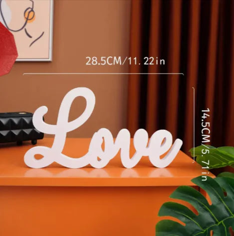 Modern Lettering Decor