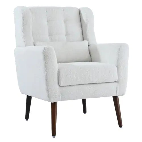 Modern Upholstered Chairs - White
