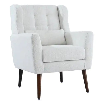 Modern Upholstered Chairs - White