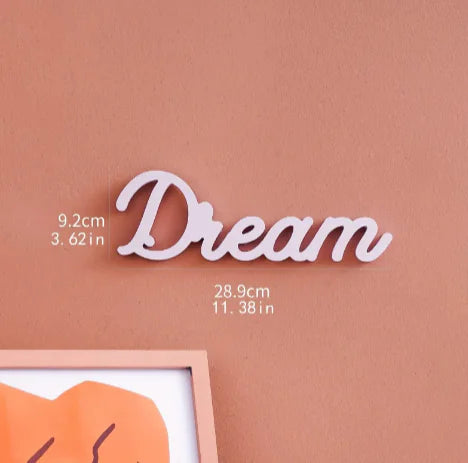 Modern Lettering Decor