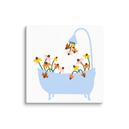Flower Tub Canvas