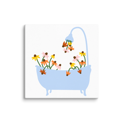 Flower Tub Canvas